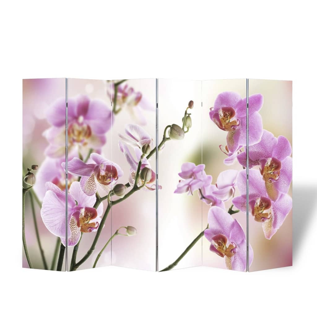 Cloison de séparation pliable 217x170 cm Fleur - XIOS