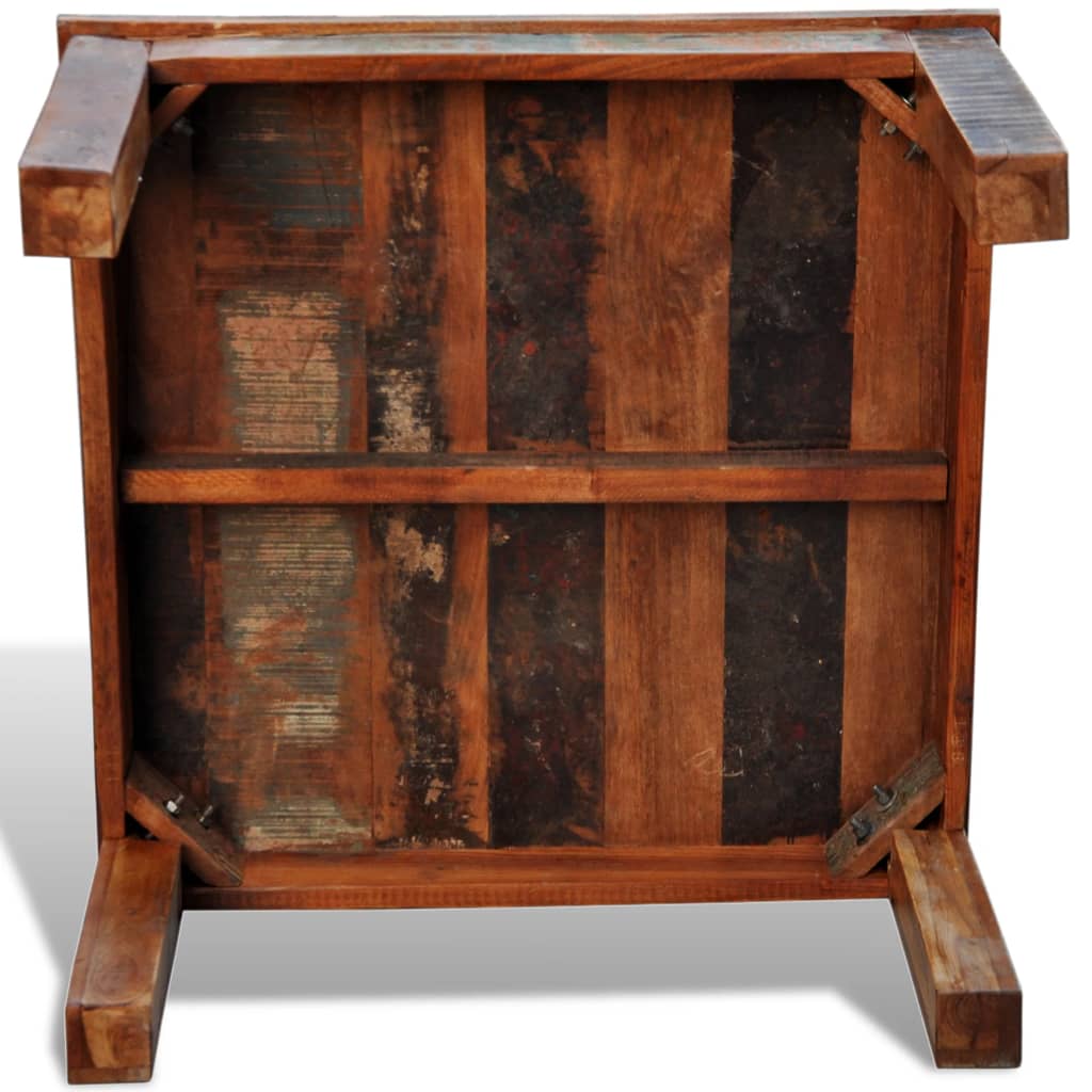 Table basse carrée Bois de récupération - XIOS