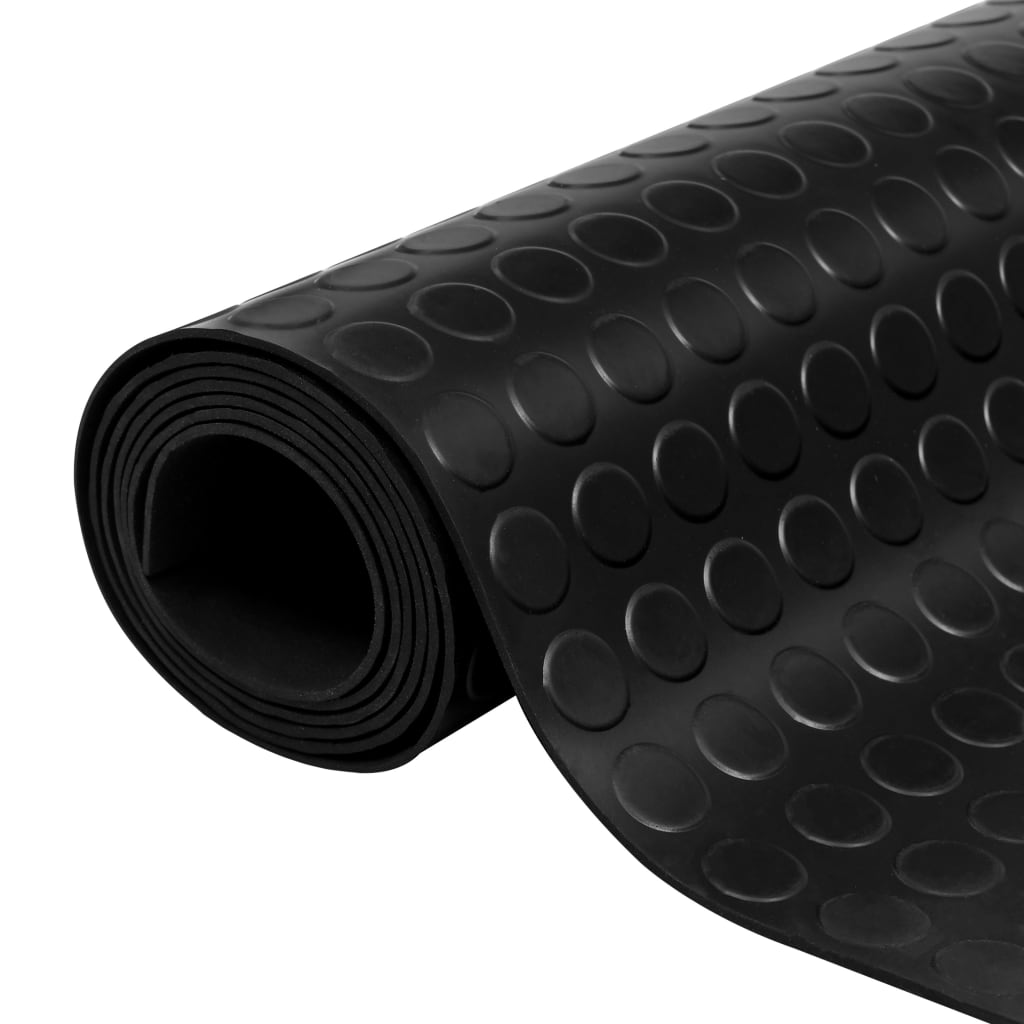Tapis en caoutchouc antidérapant avec points 2 x 1 m Tapis & revêtements de sol vidaXL