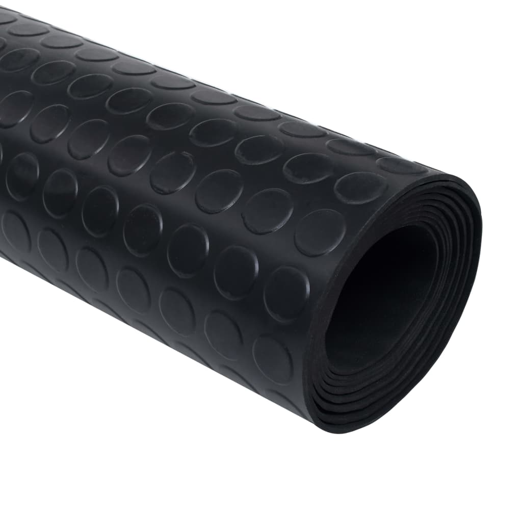 Tapis en caoutchouc antidérapant avec points 5 x 1 m Tapis & revêtements de sol vidaXL