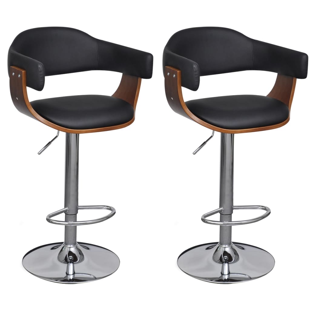 Tabourets de bar lot de 2 similicuir - XIOS