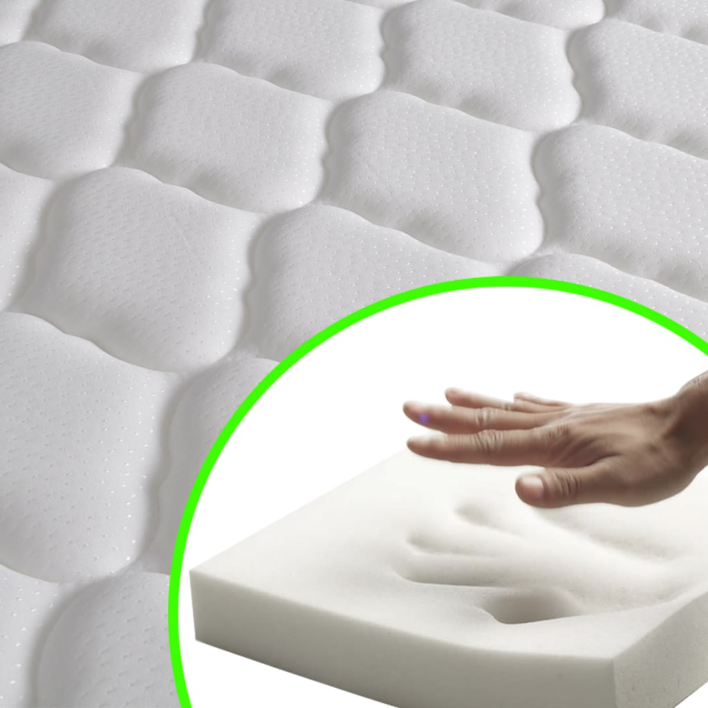 Matelas en mousse à mémoire de forme 200 x 120 x 17 cm doux - XIOS