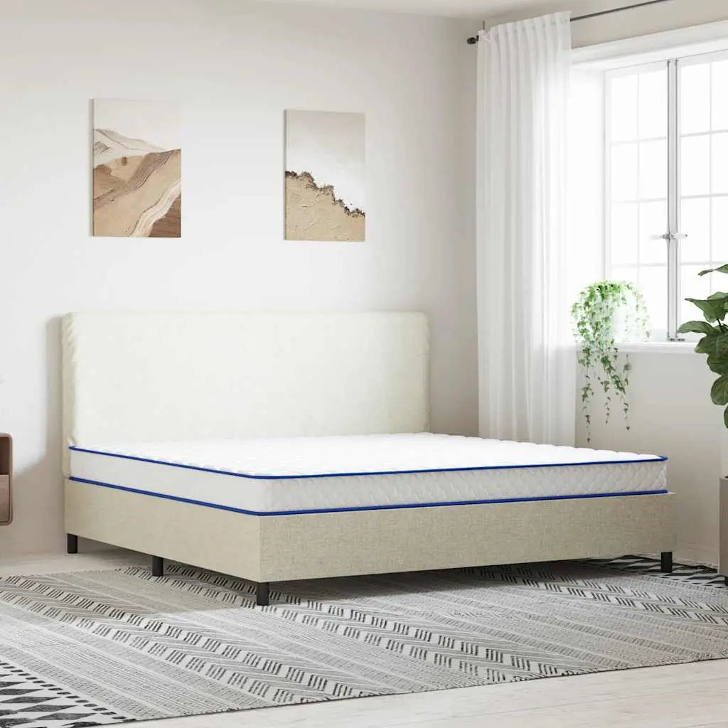 Matelas en mousse à mémoire de forme 200 x 180 x 17 cm doux - XIOS