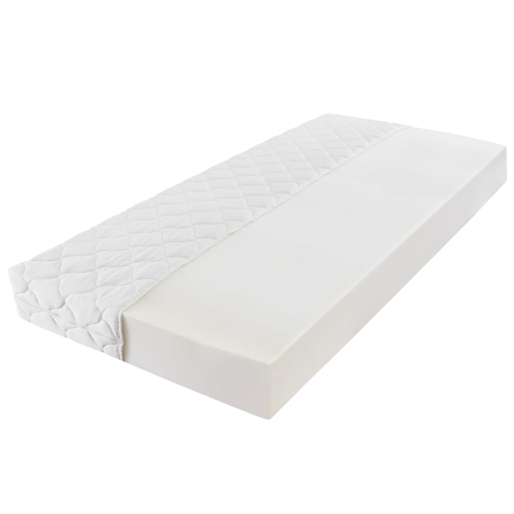 Matelas avec housse lavable 200 x 90 x 17 cm Matelas vidaXL