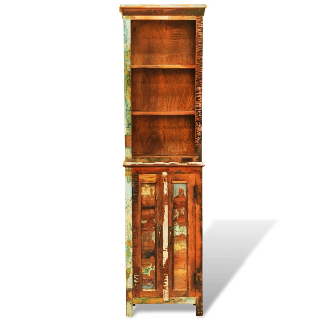 Bibliothèque Bois massif de récupération Vintage - XIOS