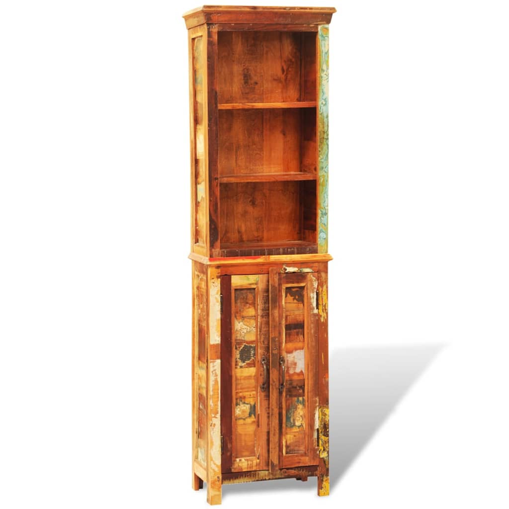 Bibliothèque Bois massif de récupération Vintage - XIOS
