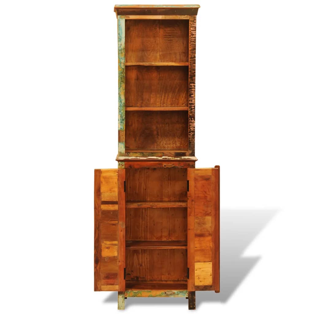 Bibliothèque Bois massif de récupération Vintage - XIOS