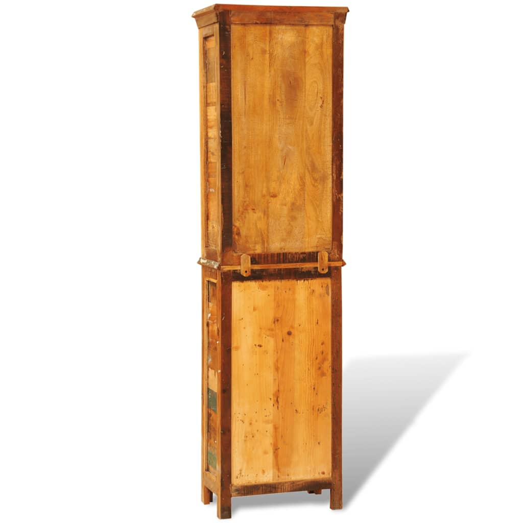 Bibliothèque Bois massif de récupération Vintage - XIOS