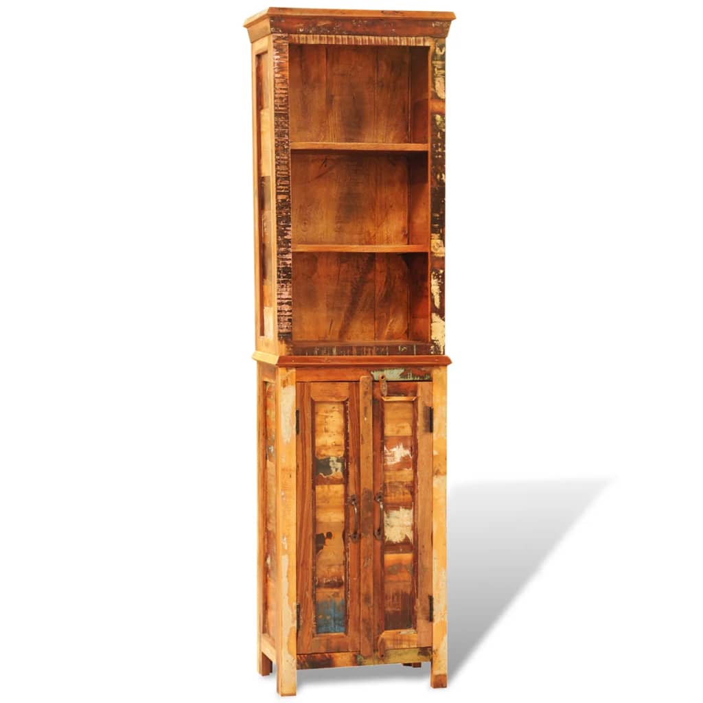 Bibliothèque Bois massif de récupération Vintage - XIOS