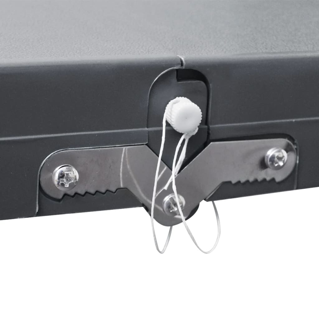 Ensemble de table pliable de camping avec 4 tabourets aluminium Meubles de camping vidaXL