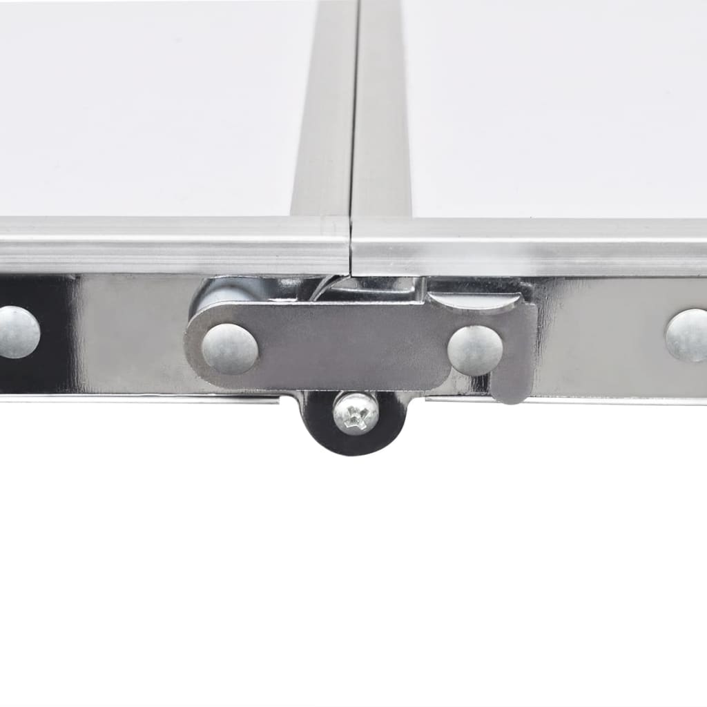 Table pliante de camping en aluminium avec hauteur ajustable Meubles de camping vidaXL