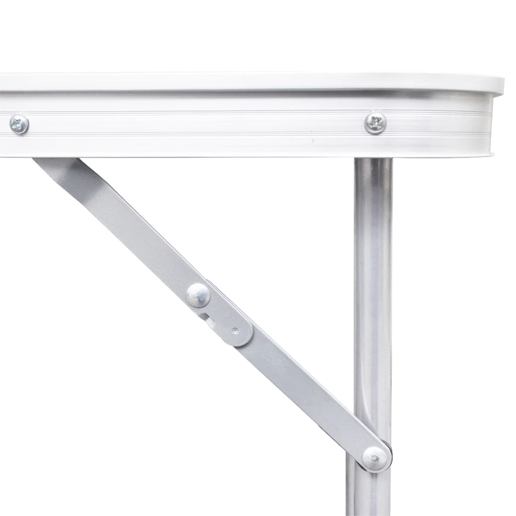 Jeu de table pliable de camping et 6 tabourets 180x60 cm Meubles de camping vidaXL