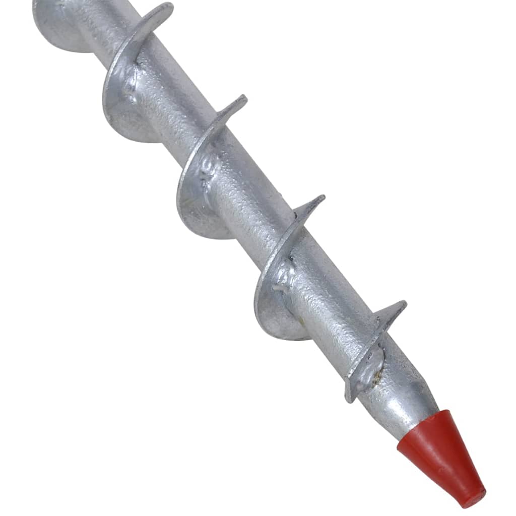 Support de parasol 55 cm acier galvanisé Supports pour parasols vidaXL