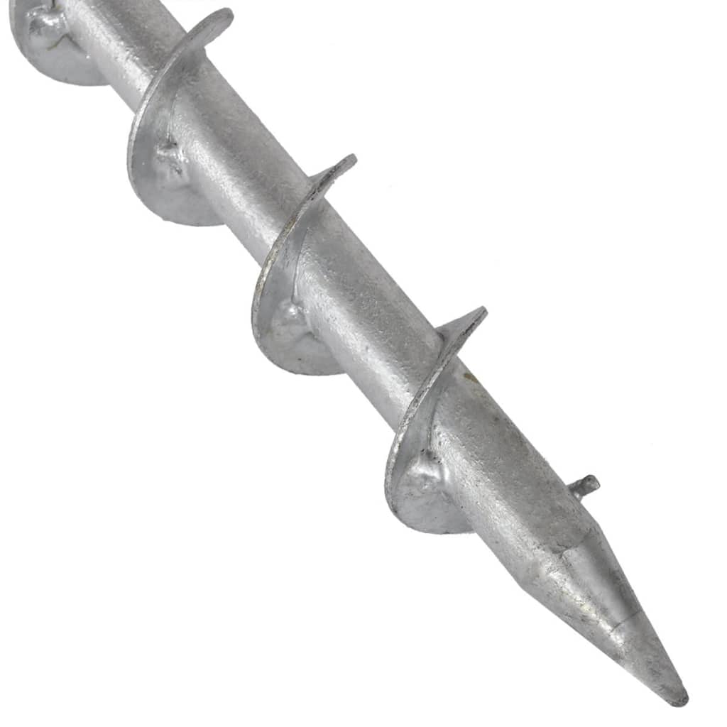 Support de parasol 55 cm acier galvanisé Supports pour parasols vidaXL