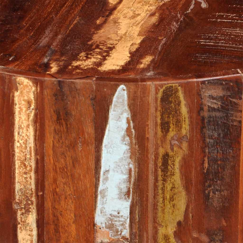 Table basse ronde Bois massif de récupération - XIOS
