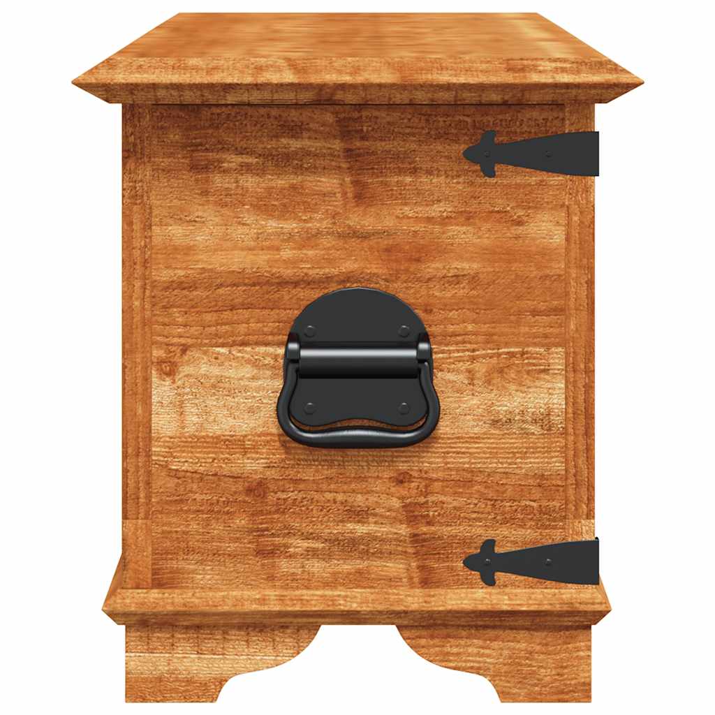 Coffre de rangement Bois de manguier brut - XIOS