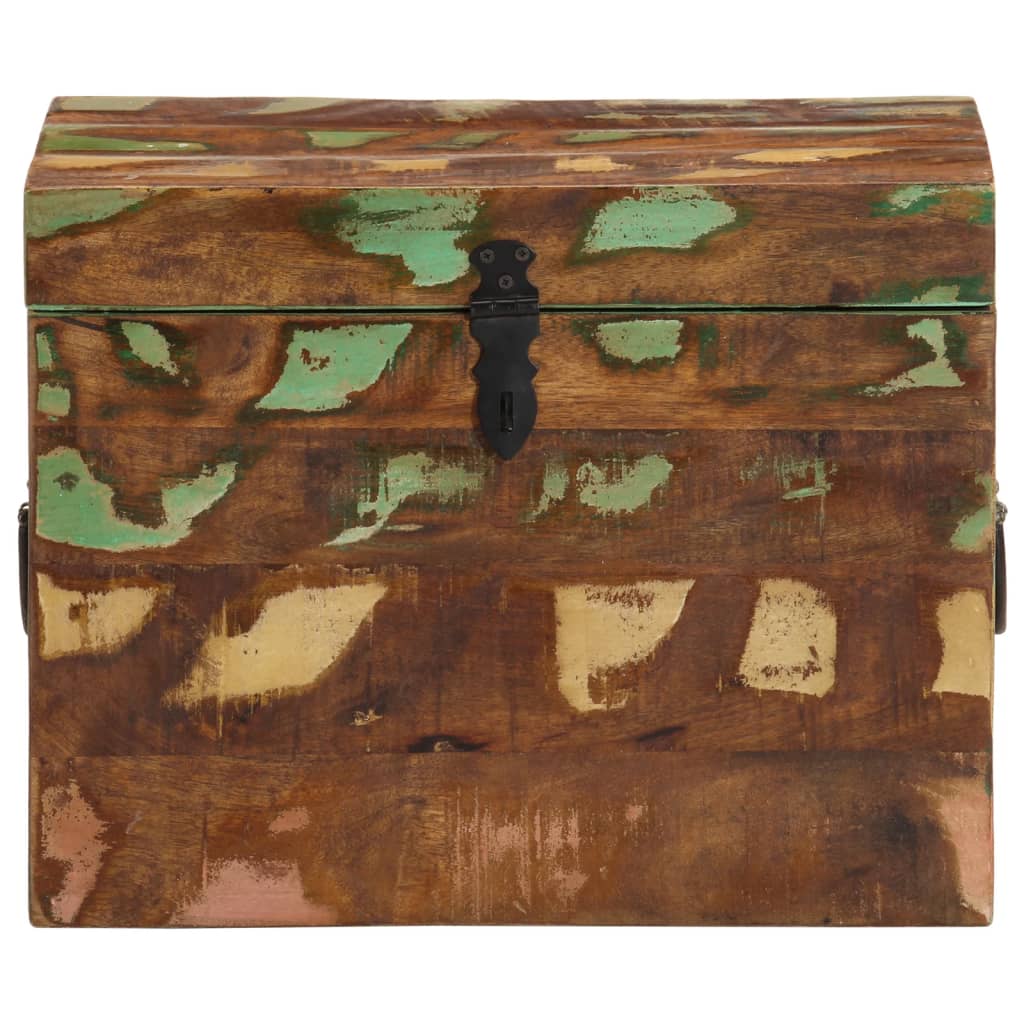 Boîtes de rangement Bois massif de récupération Coffres de rangement vidaXL