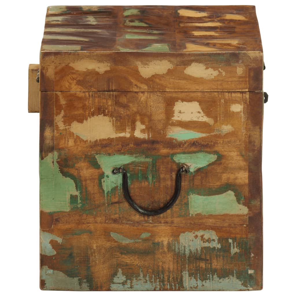 Boîtes de rangement Bois massif de récupération Coffres de rangement vidaXL