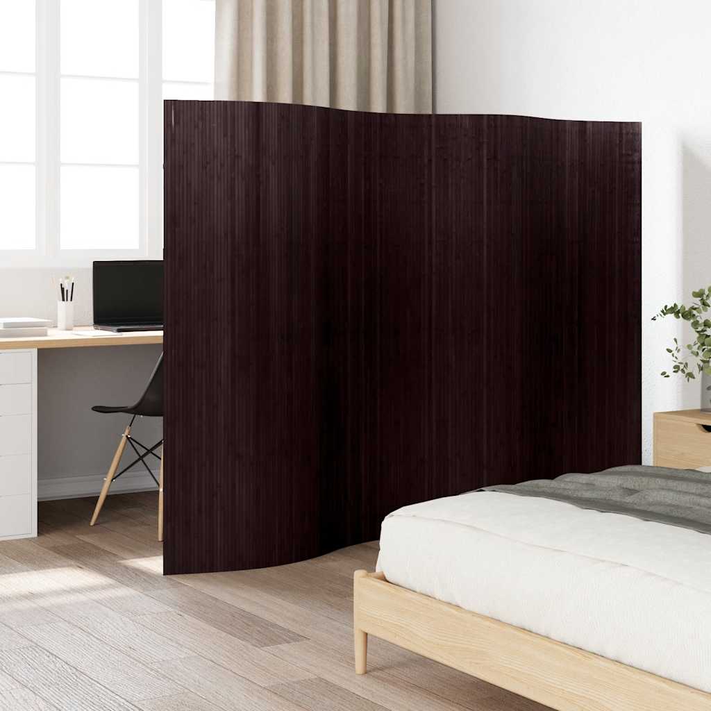 Cloison de séparation Bambou Marron foncé 250 x 165 cm - XIOS