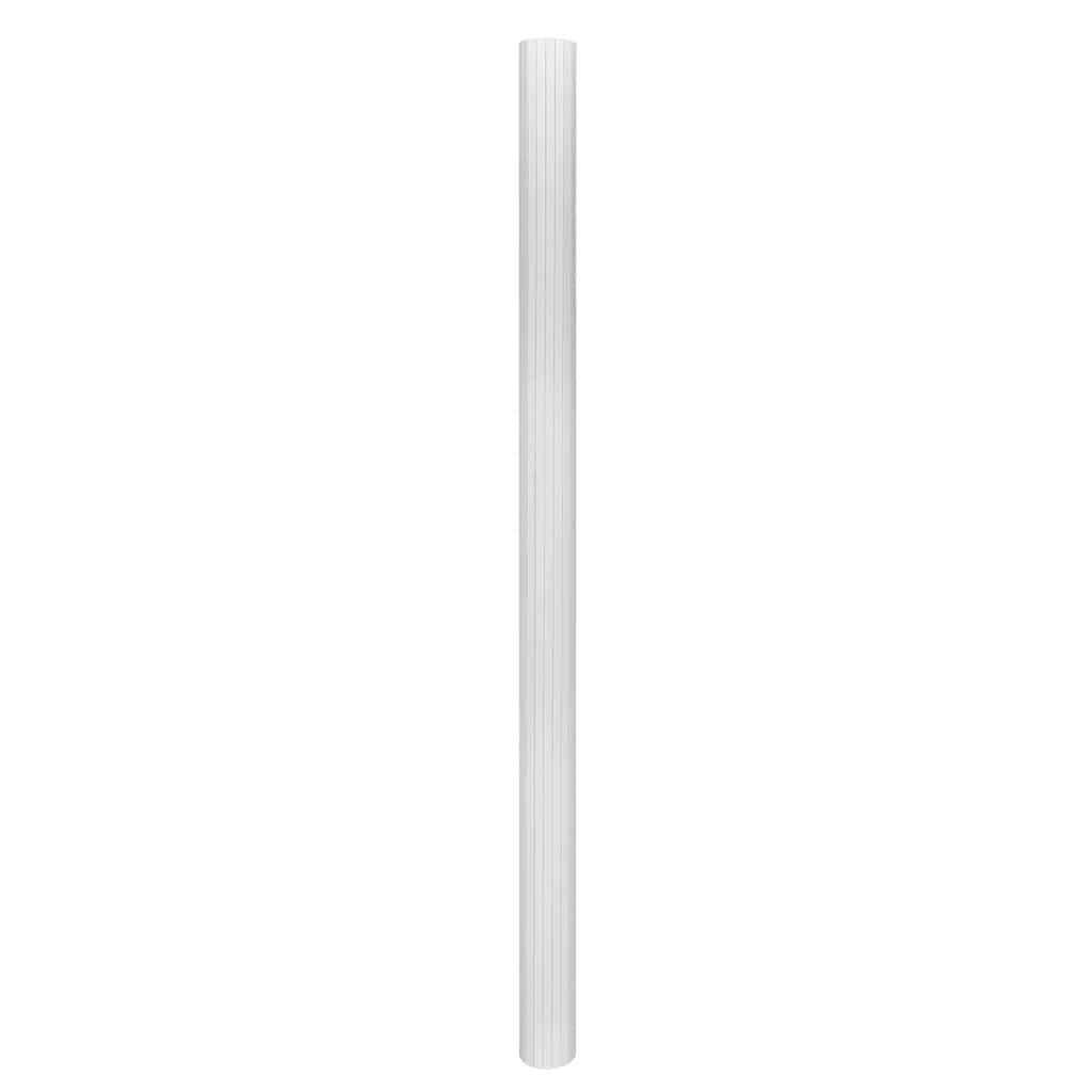 Cloison de séparation Bambou Blanc 250 x 165 cm - XIOS