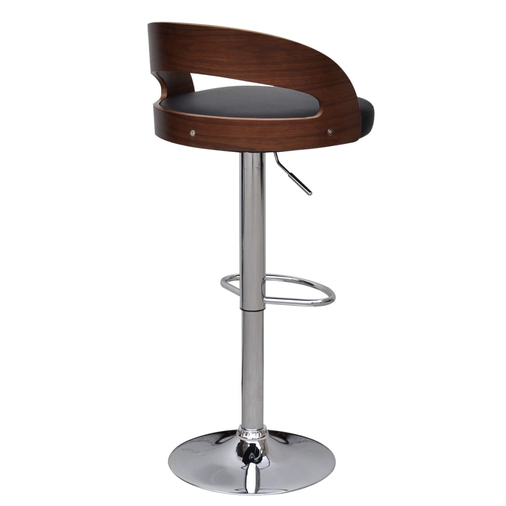 Tabourets de bar lot de 2 bois courbé - XIOS
