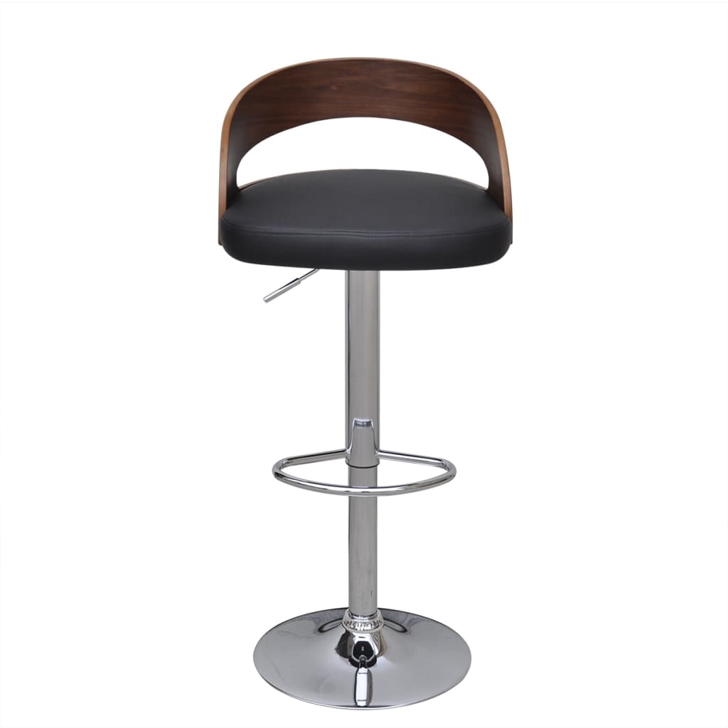 Tabourets de bar lot de 2 bois courbé - XIOS