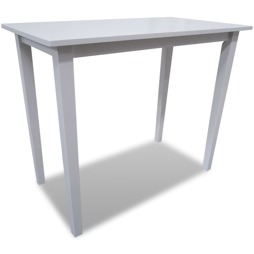 Table de bar en bois Blanc - XIOS