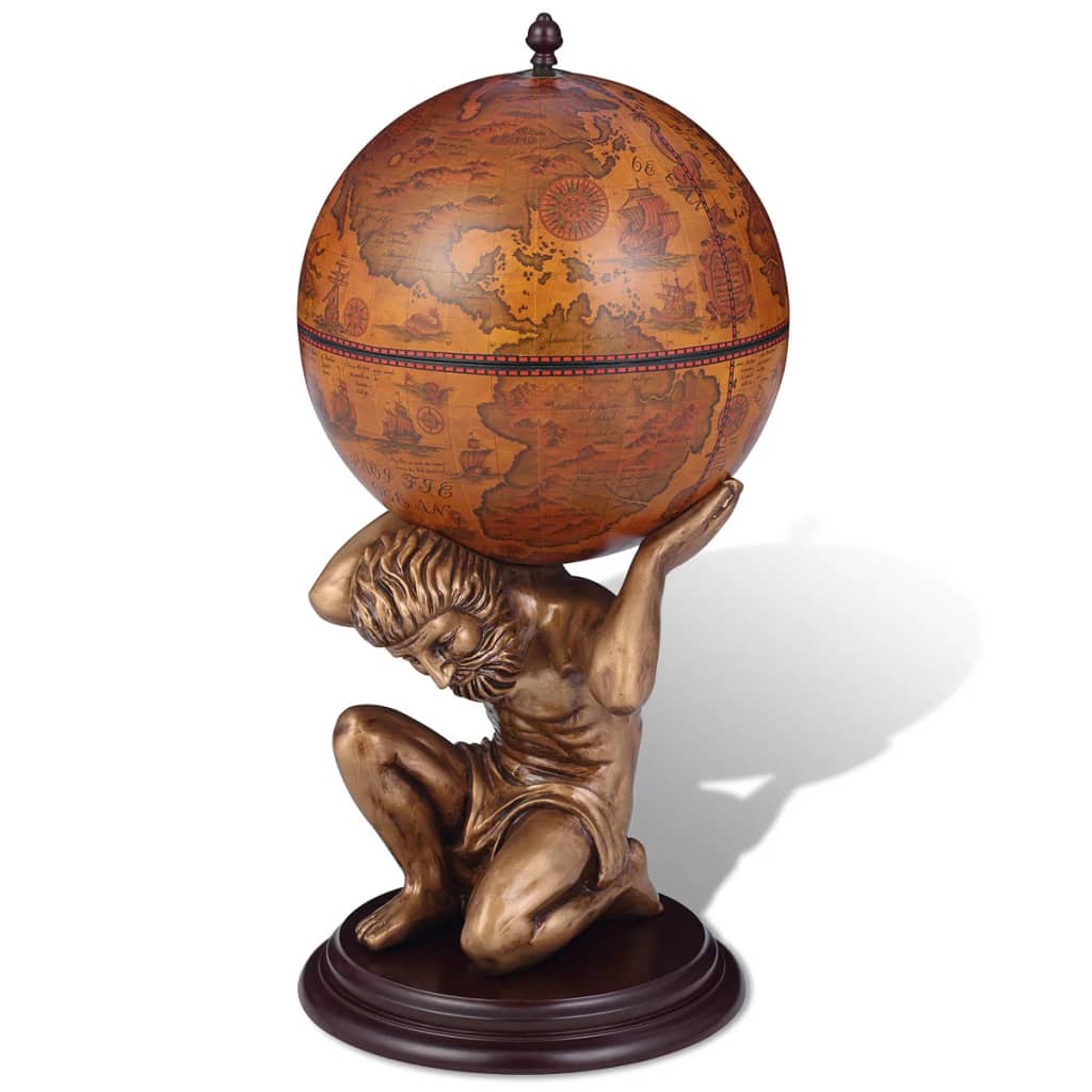 Bar sous forme de globe Atlas 42 x 42 x 85 cm - XIOS