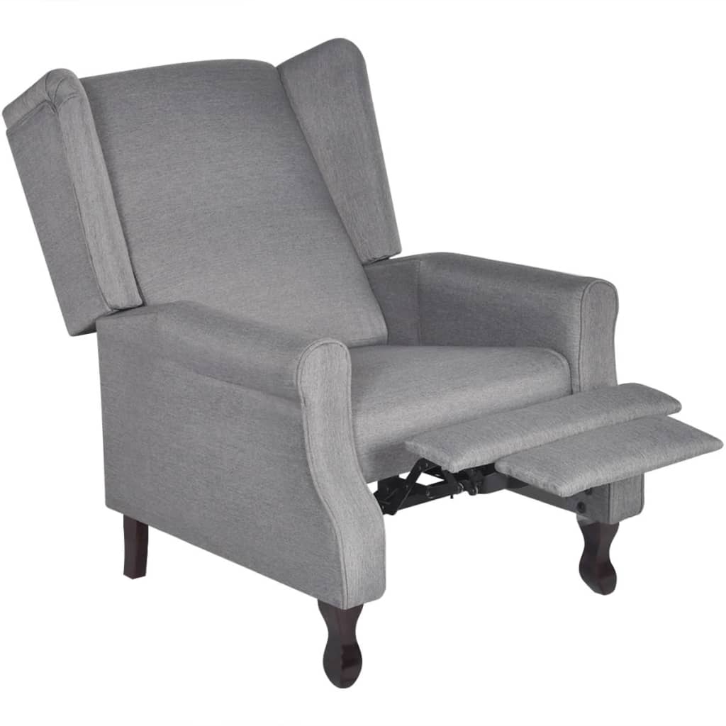 Fauteuil gris tissu - XIOS