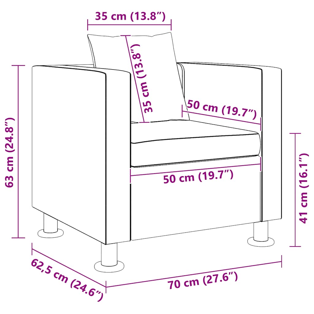 Fauteuil blanc similicuir - XIOS