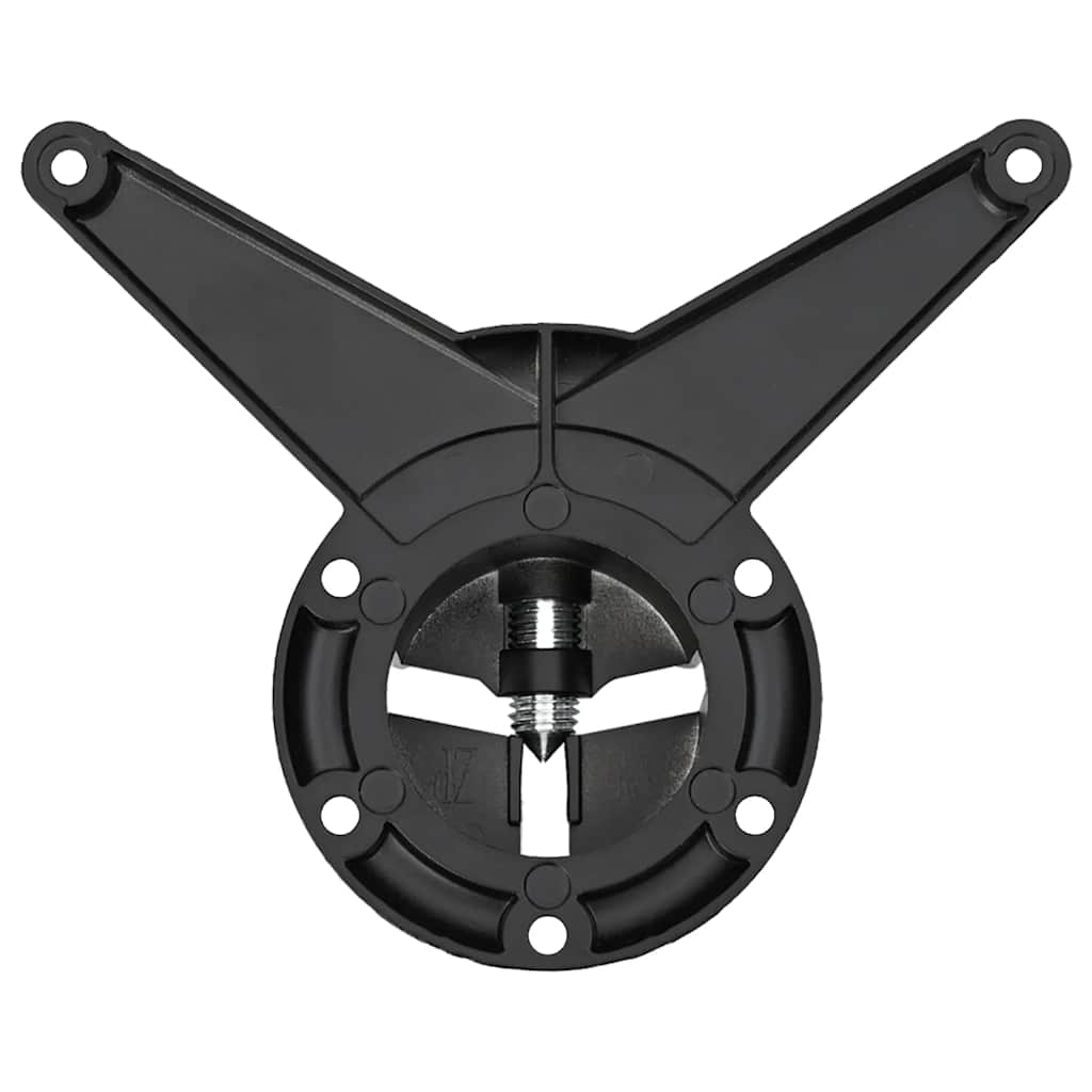 4 pieds de table réglables en hauteur 710 mm Noir - XIOS