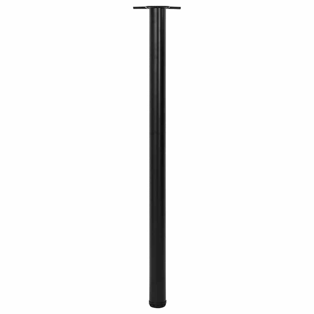 4 pieds de table réglables en hauteur Noir 1100 mm - XIOS