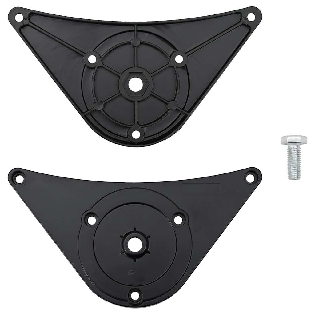 4 pieds de table réglables en hauteur 870 mm Noir - XIOS