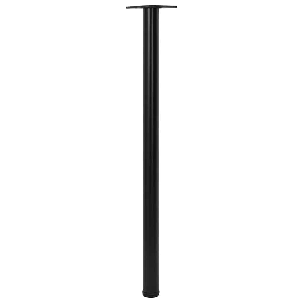 4 pieds de table réglables en hauteur Noir 1100 mm - XIOS