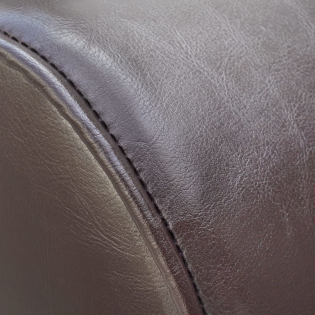 Chaise longue Marron Similicuir - XIOS