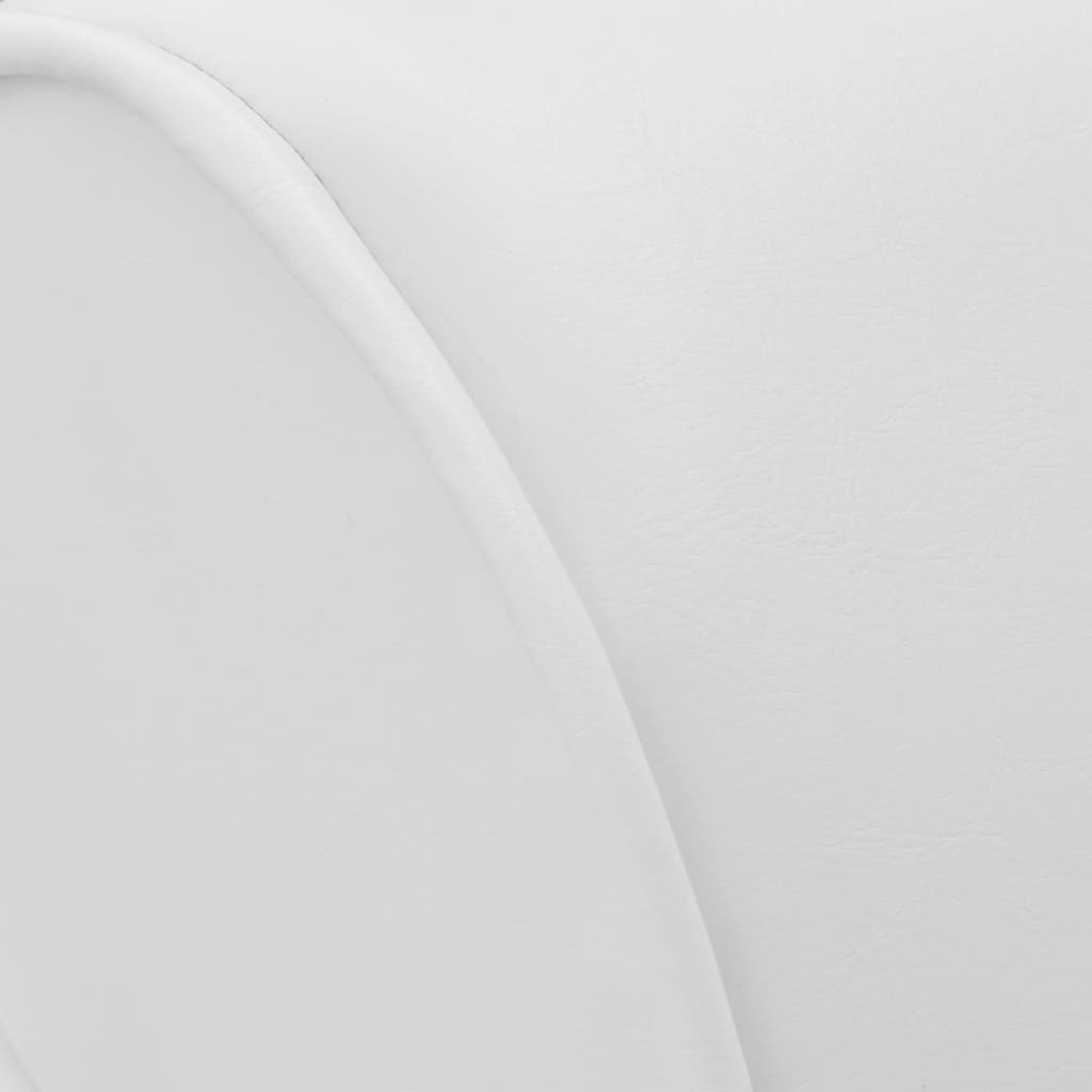 Chaise longue Blanc Similicuir - XIOS