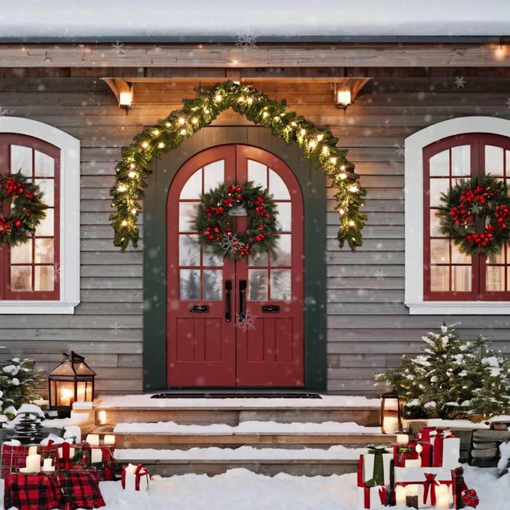 Guirlande de Noël avec lumières LED 10 m - XIOS