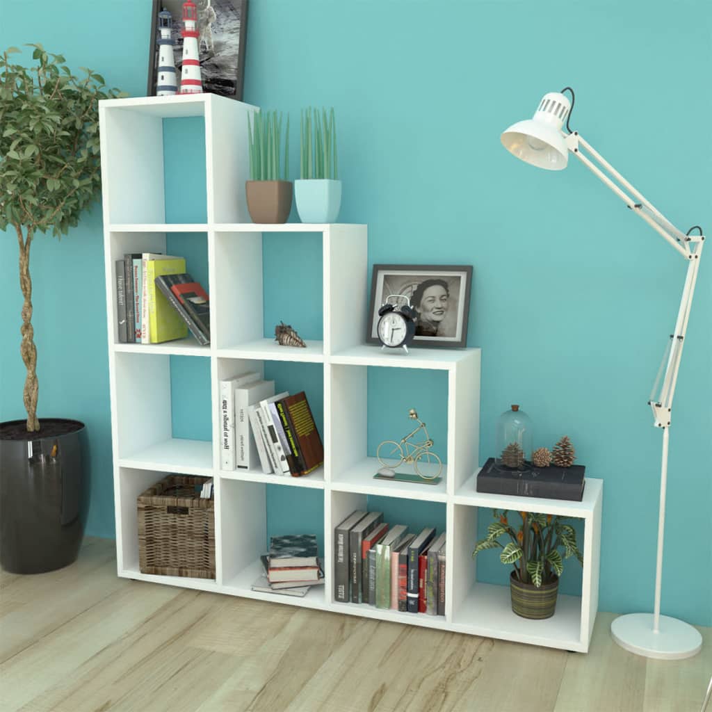 Bibliothèque/étagère 142 cm Blanc - XIOS