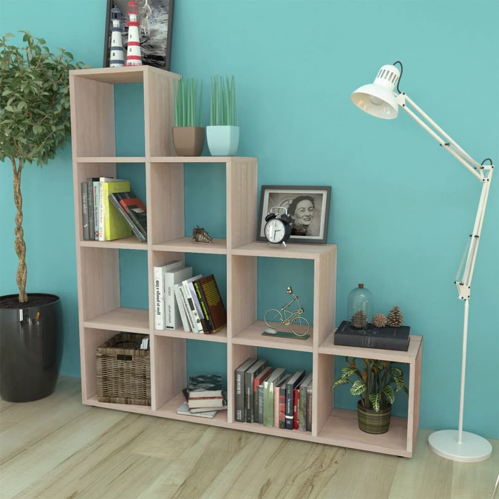 Bibliothèque/étagère 142 cm Couleur de chêne - XIOS