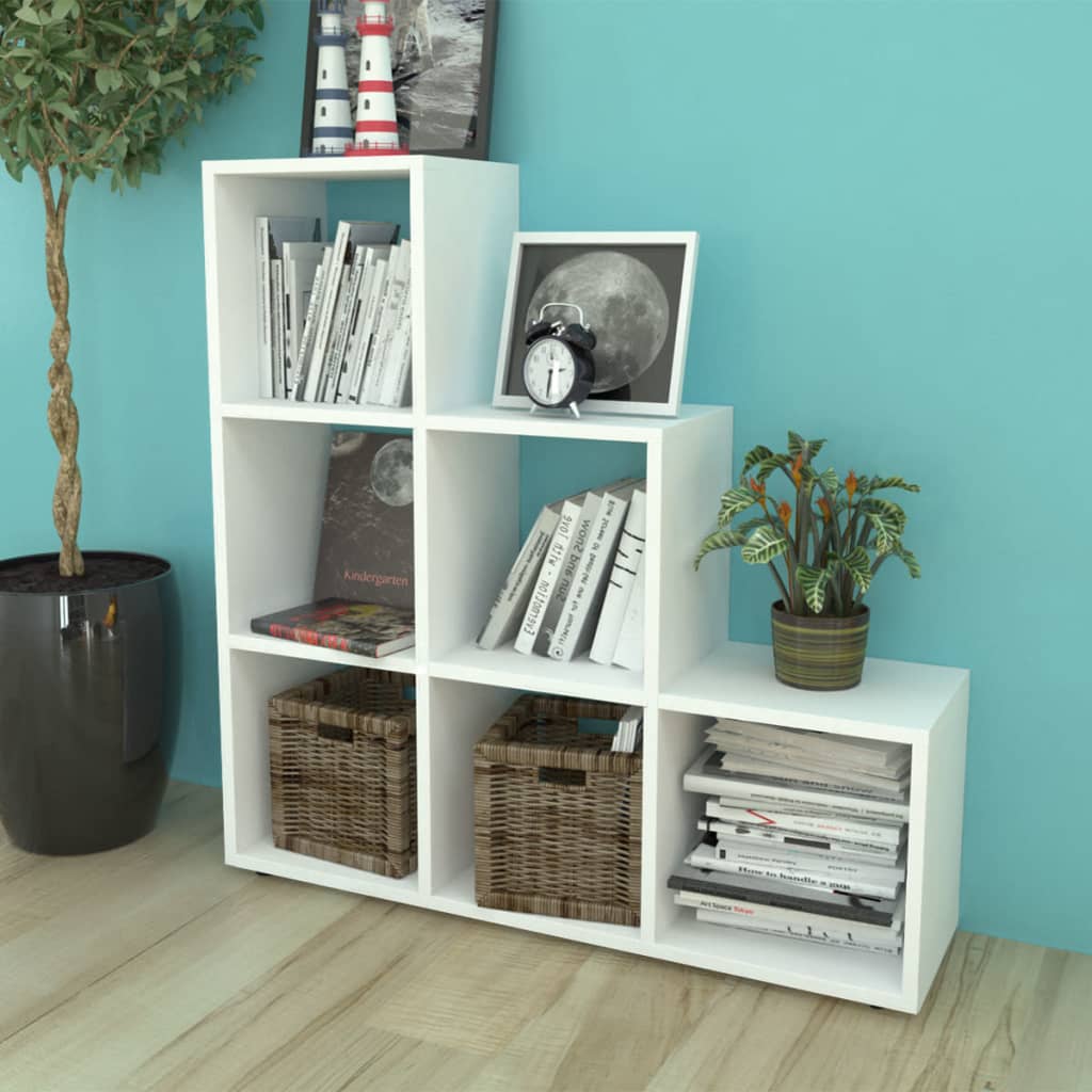 Bibliothèque/étagère 107 cm Blanc - XIOS