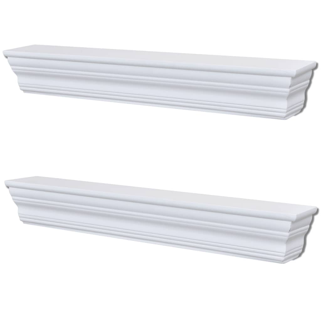 Étagères murales Aaliyah 2 pcs Blanc - XIOS