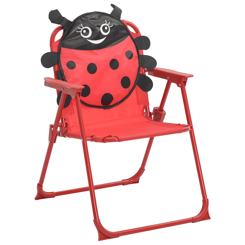 Jeu de bistro avec parasol pour enfants 3 pcs Rouge - XIOS