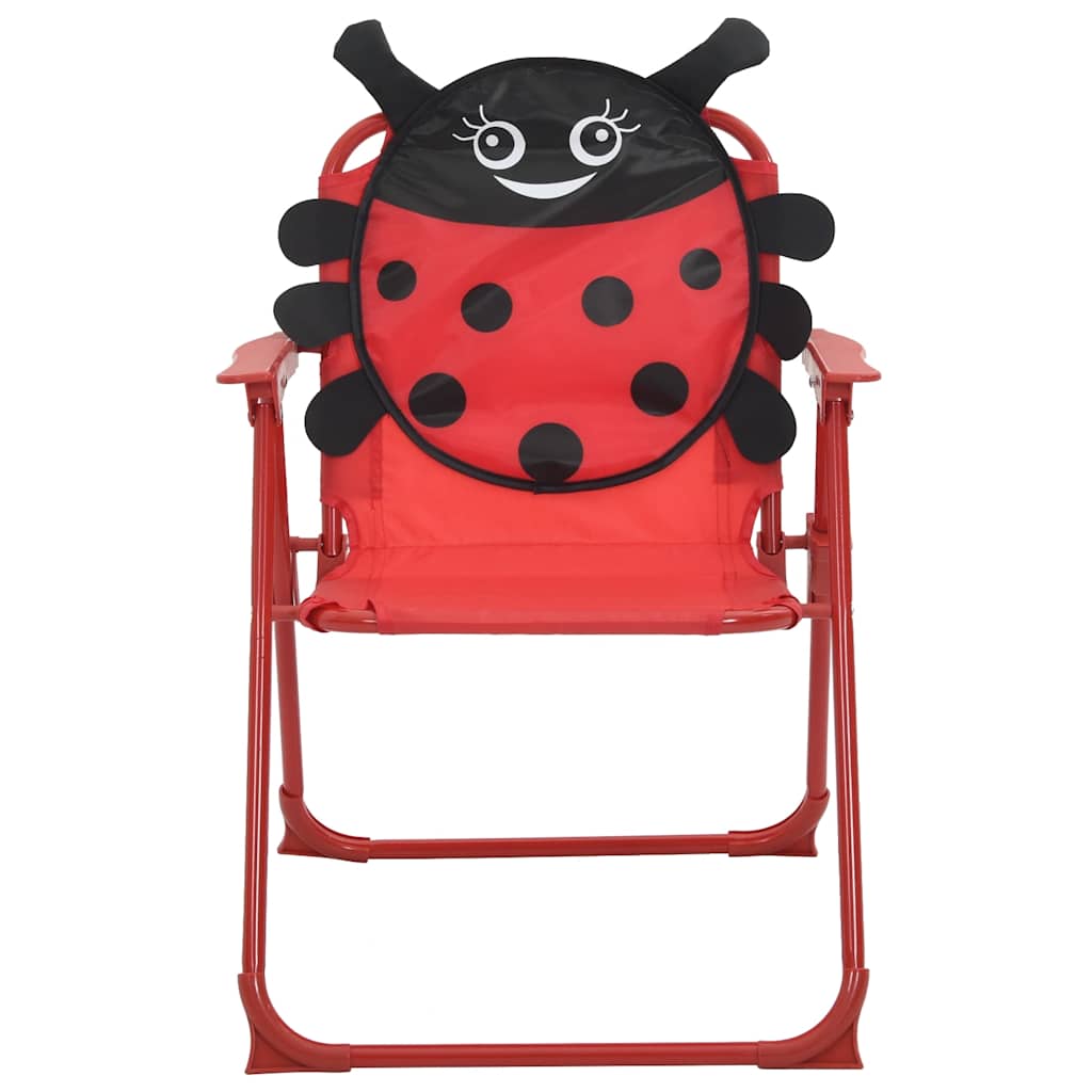 Jeu de bistro avec parasol pour enfants 3 pcs Rouge - XIOS