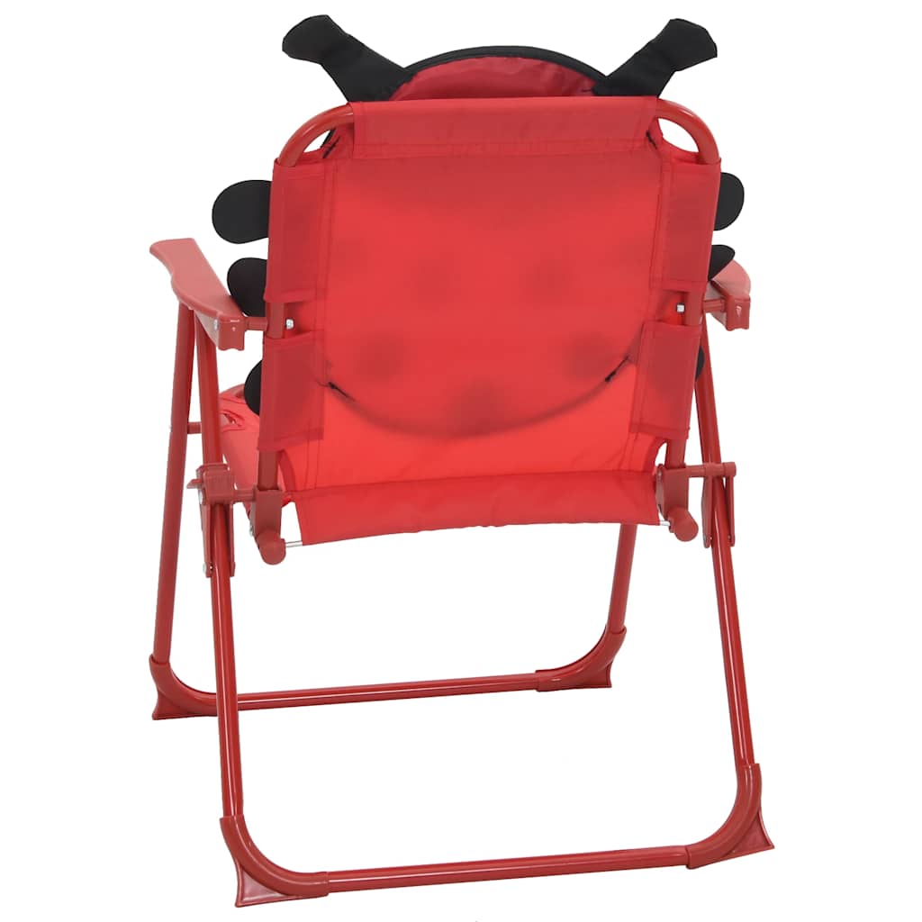 Jeu de bistro avec parasol pour enfants 3 pcs Rouge - XIOS
