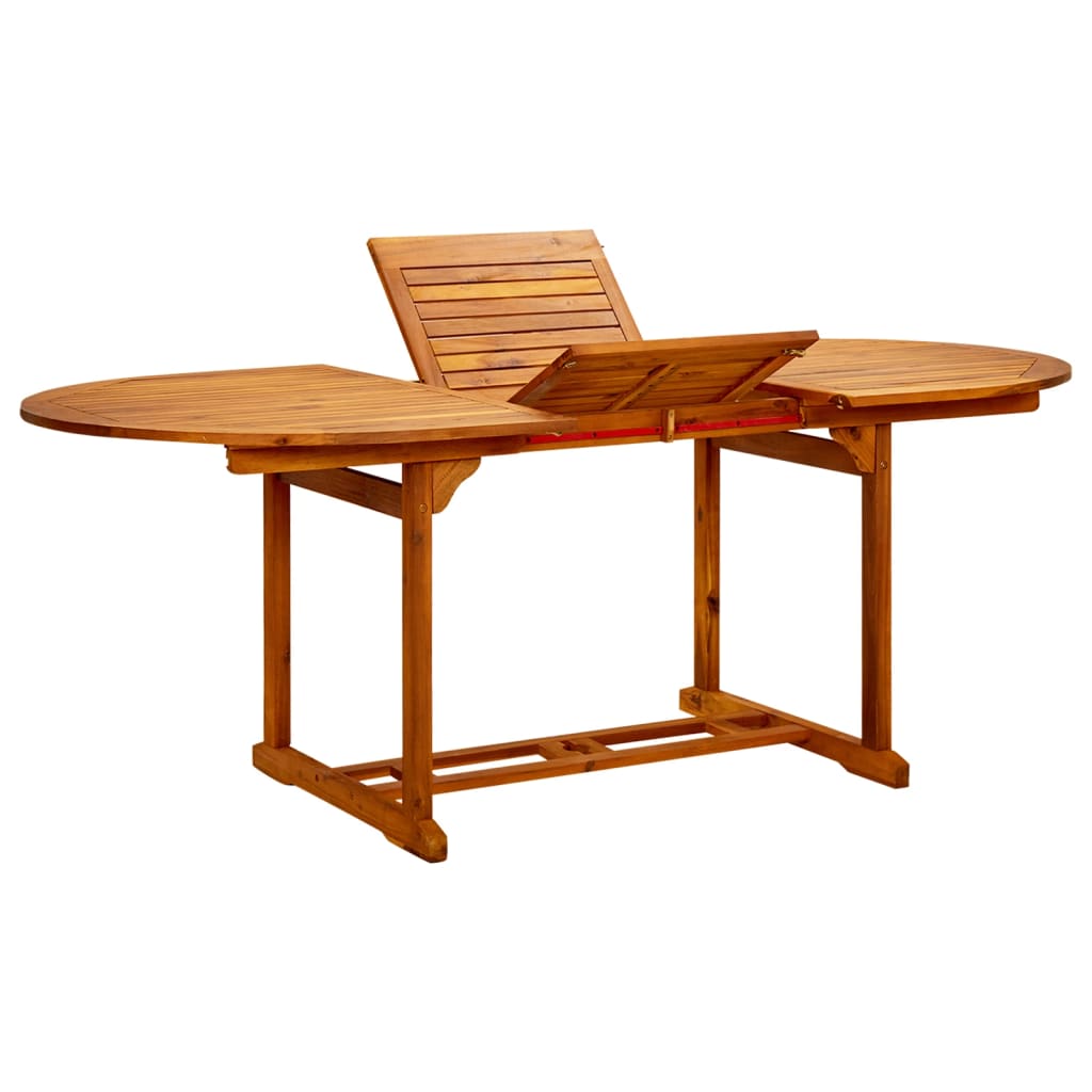 Table de jardin 200x100x75 cm Bois d'acacia massif Tables de jardin vidaXL