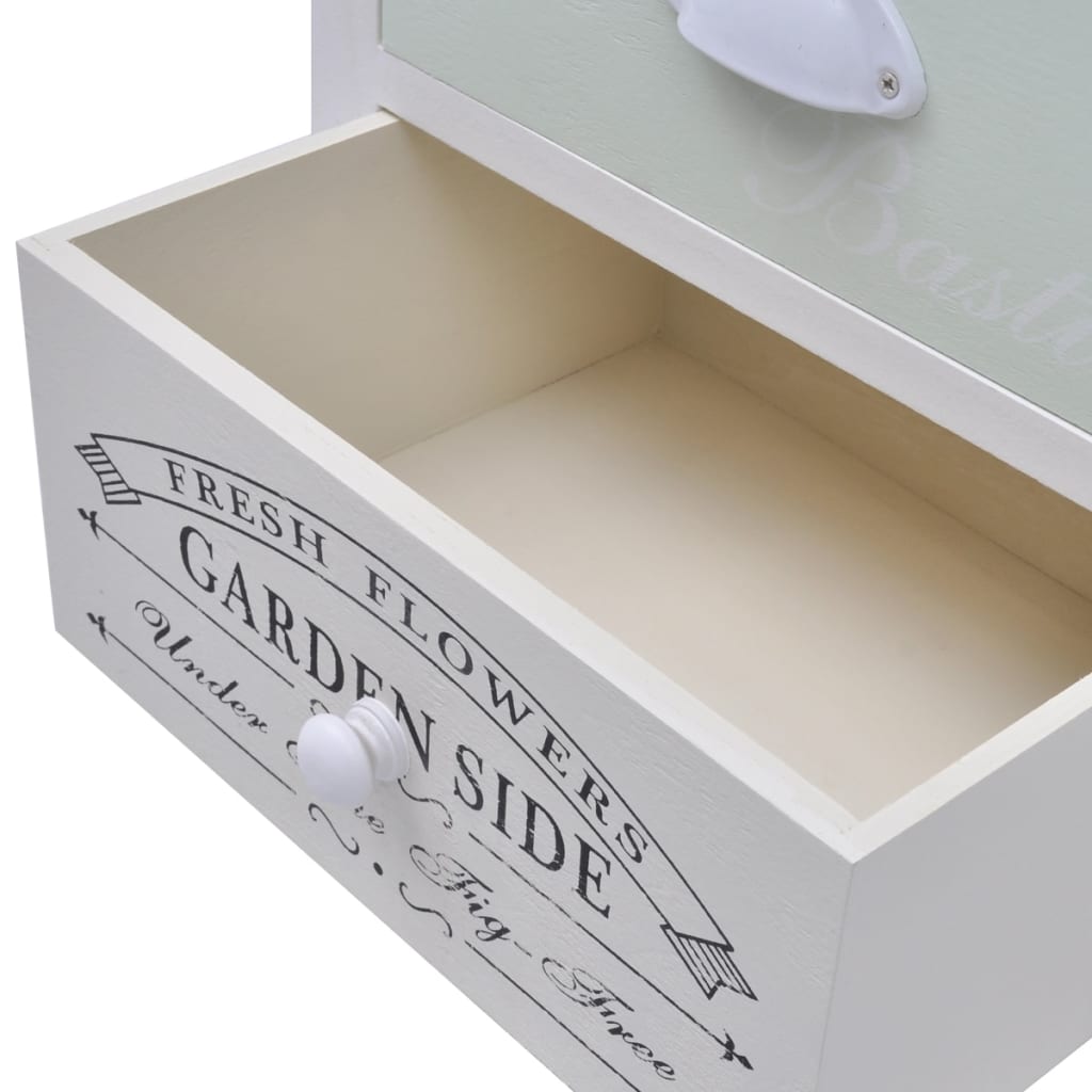 Table de chevet en style français 2 pcs Bois - XIOS