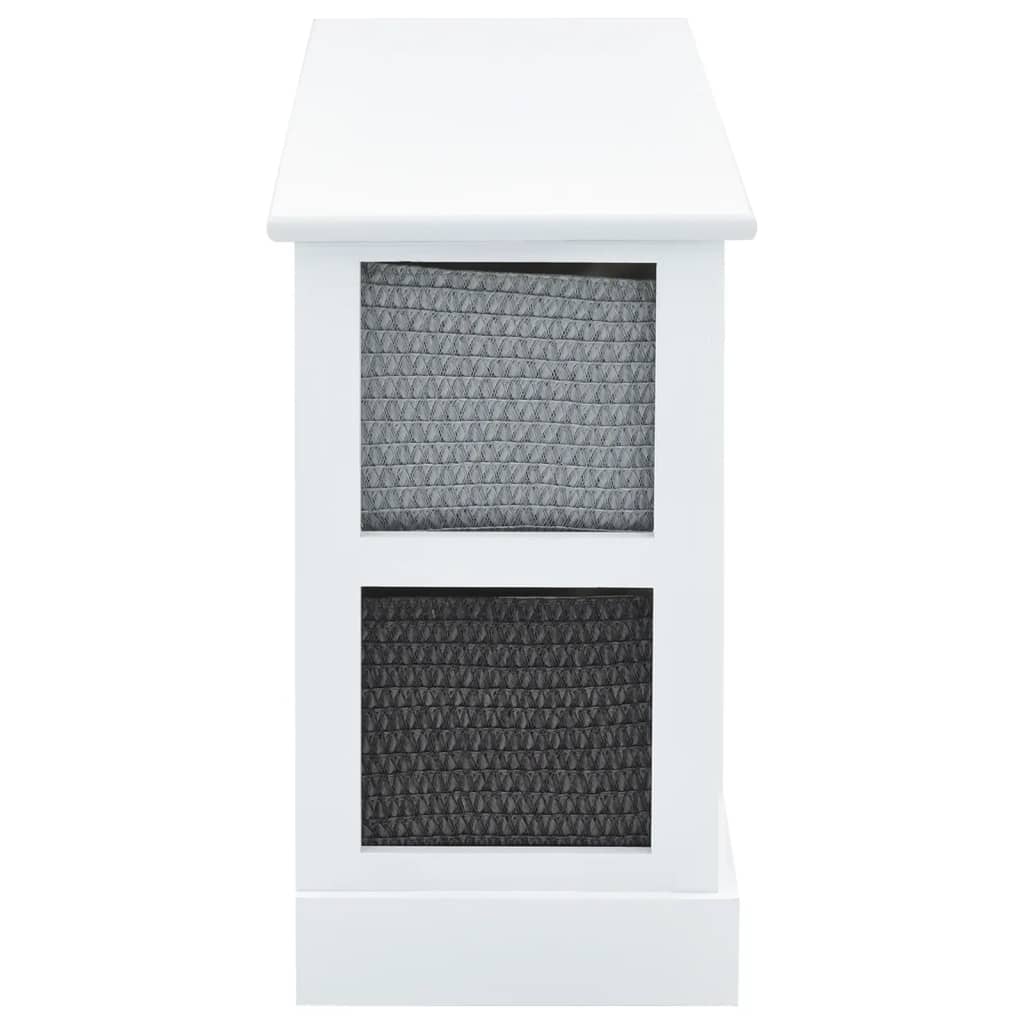 Banc de rangement 6 tiroirs Bois - XIOS
