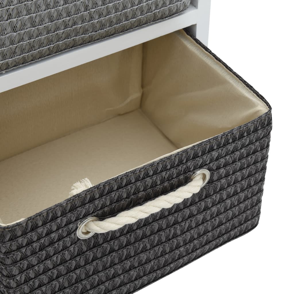 Banc de rangement 6 tiroirs Bois - XIOS