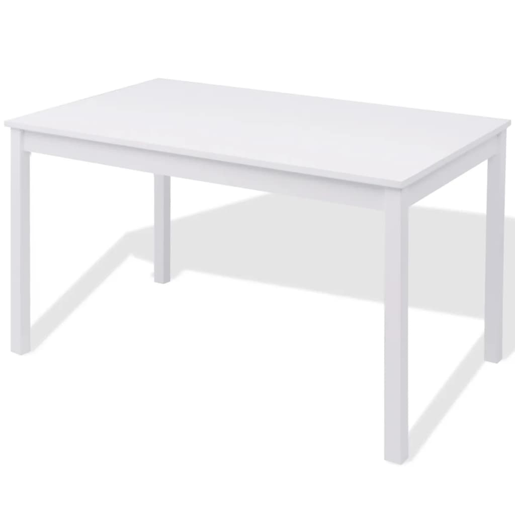 Jeu de salle à manger 7 pcs Pinède Blanc - XIOS