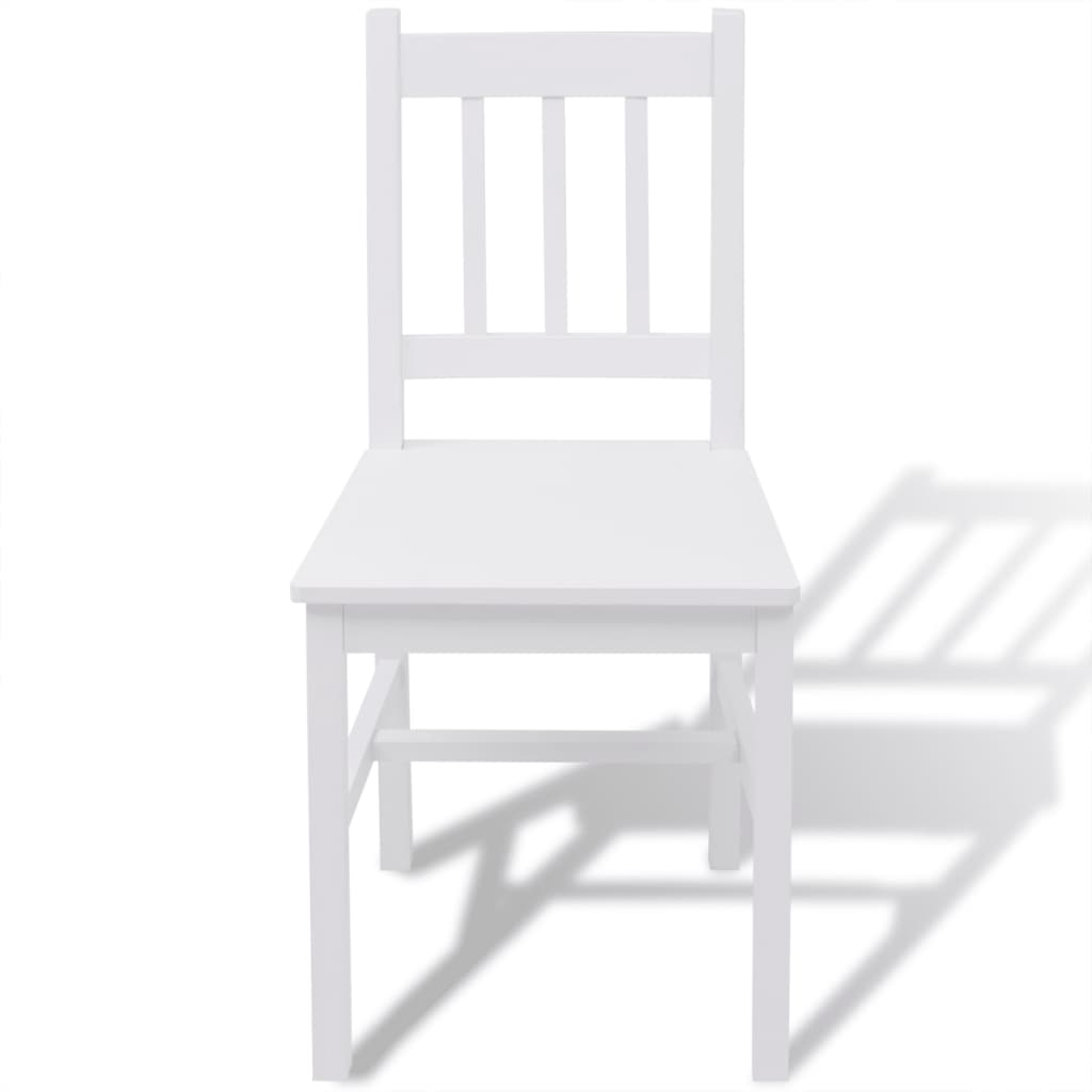 Jeu de salle à manger 7 pcs Pinède Blanc - XIOS